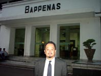 Prof. Otsubo at BAPPENAS
